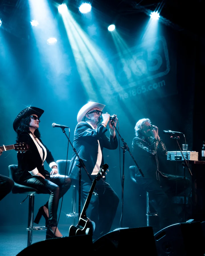 Alabama 3 performing at The 1865, Southampton — concert photograph 5