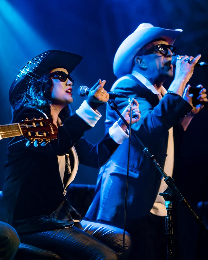 Alabama 3 performing at The 1865, Southampton — concert photograph 7