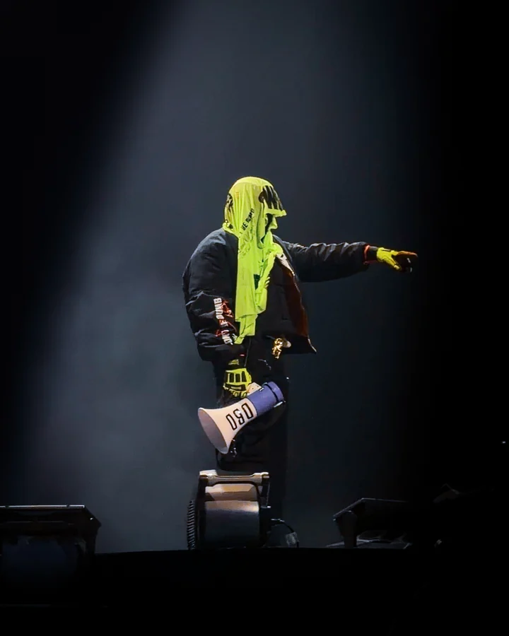 A$AP Rocky performing at The O2, London — concert photograph 2