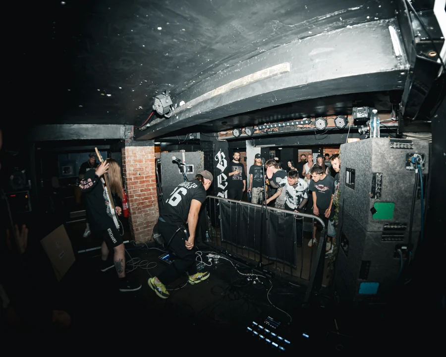 Shoot To Kill performing at Bear Cave, Bournemouth — concert photograph 7