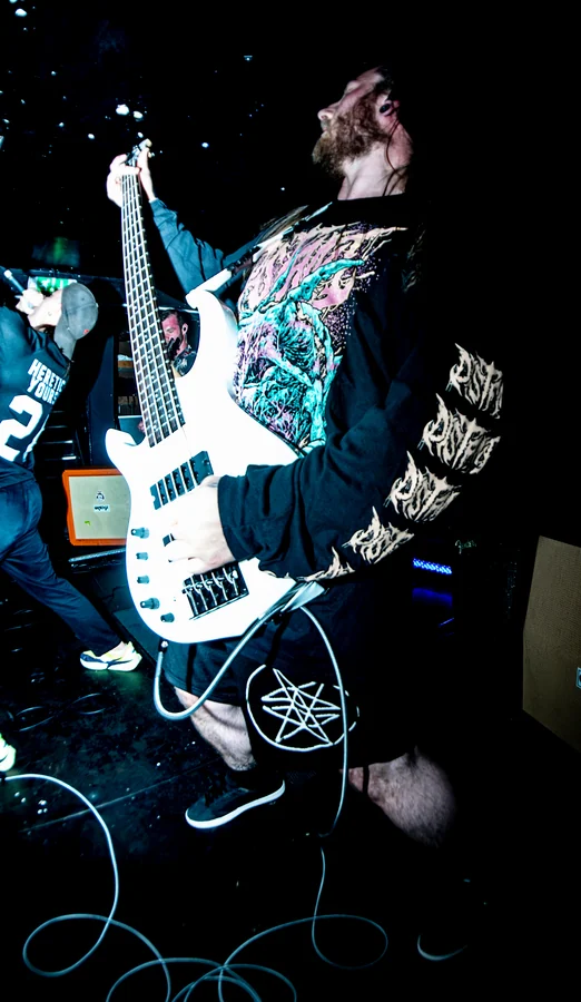 Shoot To Kill performing at Bear Cave, Bournemouth — concert photograph 4