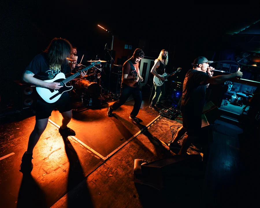 The Blade Itself performing at Face Bar, Reading — concert photograph 2