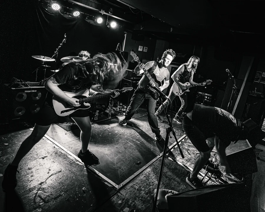 The Blade Itself performing at Face Bar, Reading — concert photograph 1