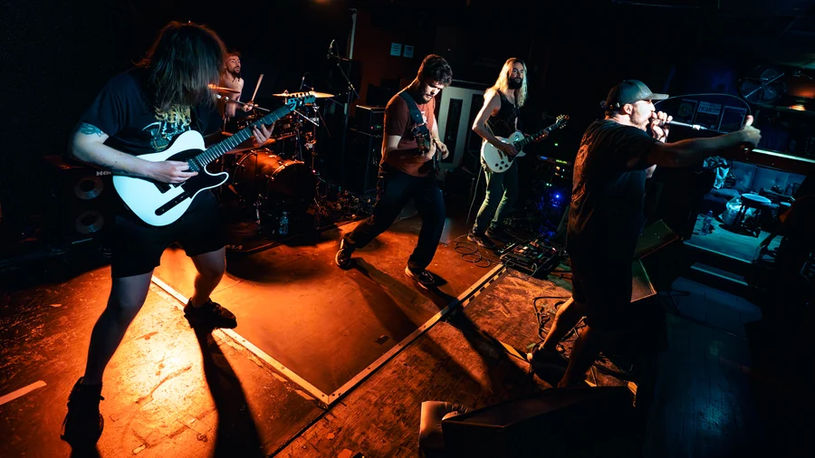 The Blade Itself performing at Face Bar, Reading — concert photograph 6